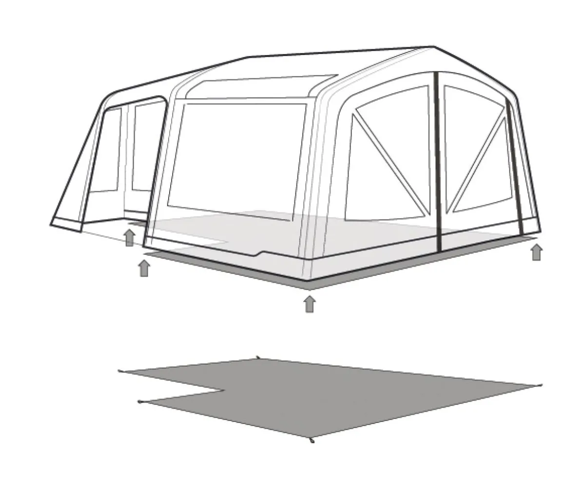 Underlag Maryland / Virginia 5 Air-Outwell Best Sale